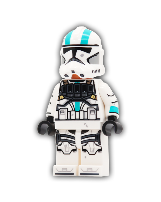 Rogue Turquoise Captain Custom Minifigure