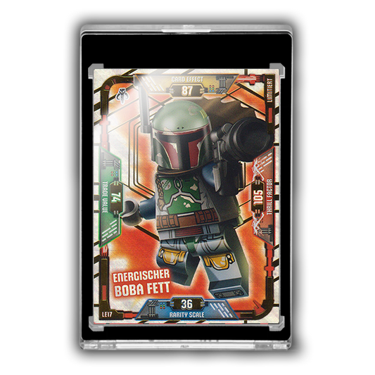 LE17 - Energischer Boba Fett - Limitierte Auflage - LEGO Star Wars SERIE 1 - mit Magnet Case - BricksAndFigsDE