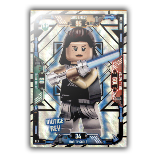 LE7 - Mutige Rey - Limitierte Auflage - LEGO Star Wars SERIE 1 - BricksAndFigsDE