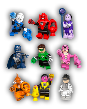 Lantern Custom Minifigure Bundle