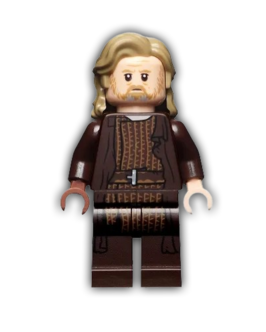 LEGO Star Wars Minifigure Luke Skywalker, Old (Dark Brown Robe) (SW1039)