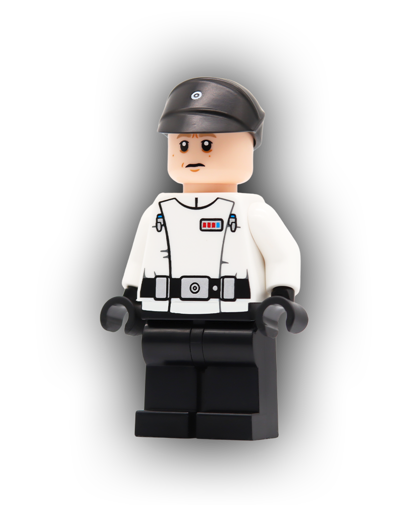 Omitted inspector Custom Minifigure