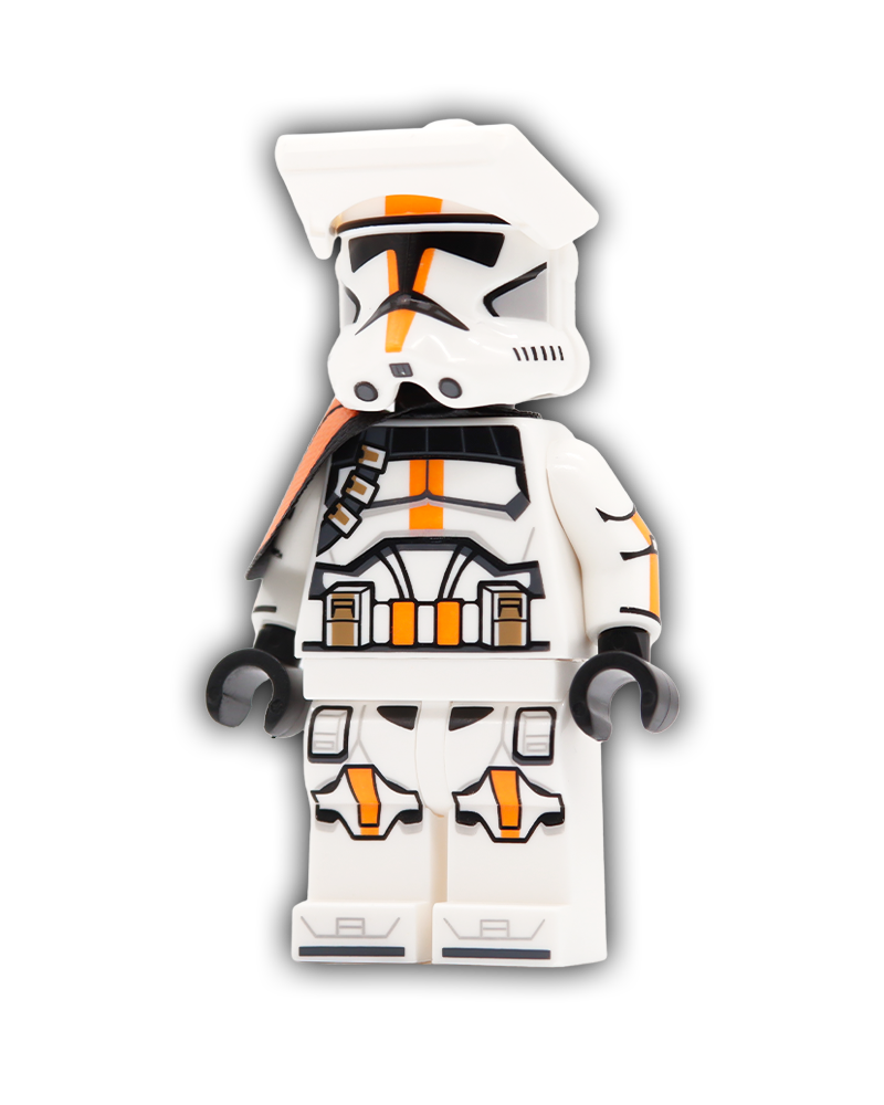 Orange Sniper Custom Minifigure
