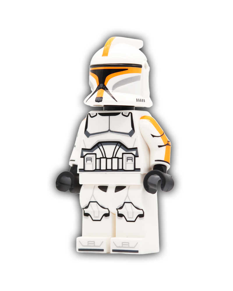 P1 Orange Stripe Trooper Custom Minifigure