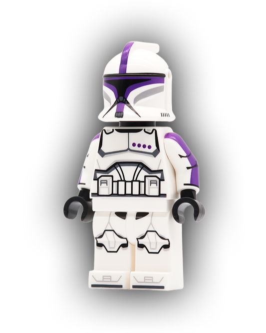 Purple Major Custom Minifigure