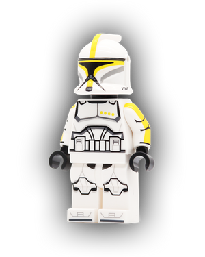 Yellow Commander Custom Minifigure