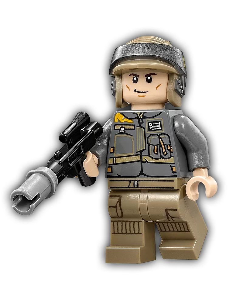 LEGO Star Wars Minifigure Rebel Trooper (Private Basteren) (SW0786)