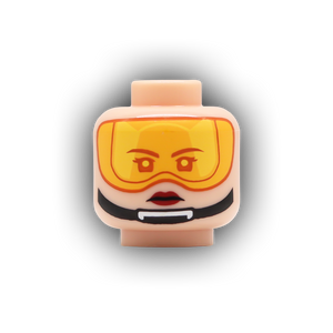 Rebel Pilot Custom Head (Female)