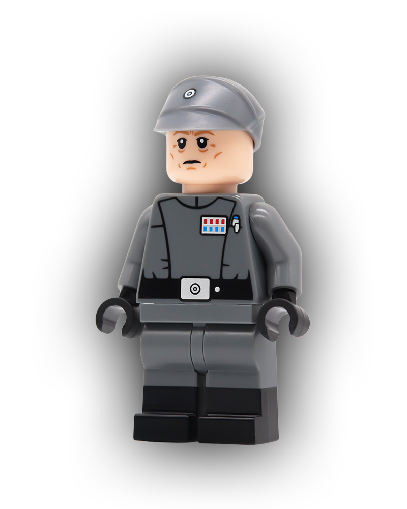 The Relentless General Custom Minifigure