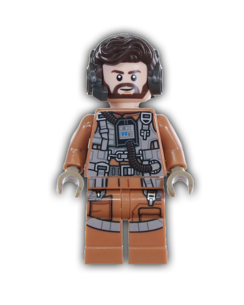 LEGO Star Wars Minifigure Resistance Speeder Pilot (Nodin Chavdri) (SW0892)