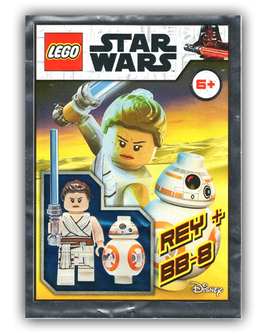 Rey and BB-8 foil pack - BricksAndFigsDE