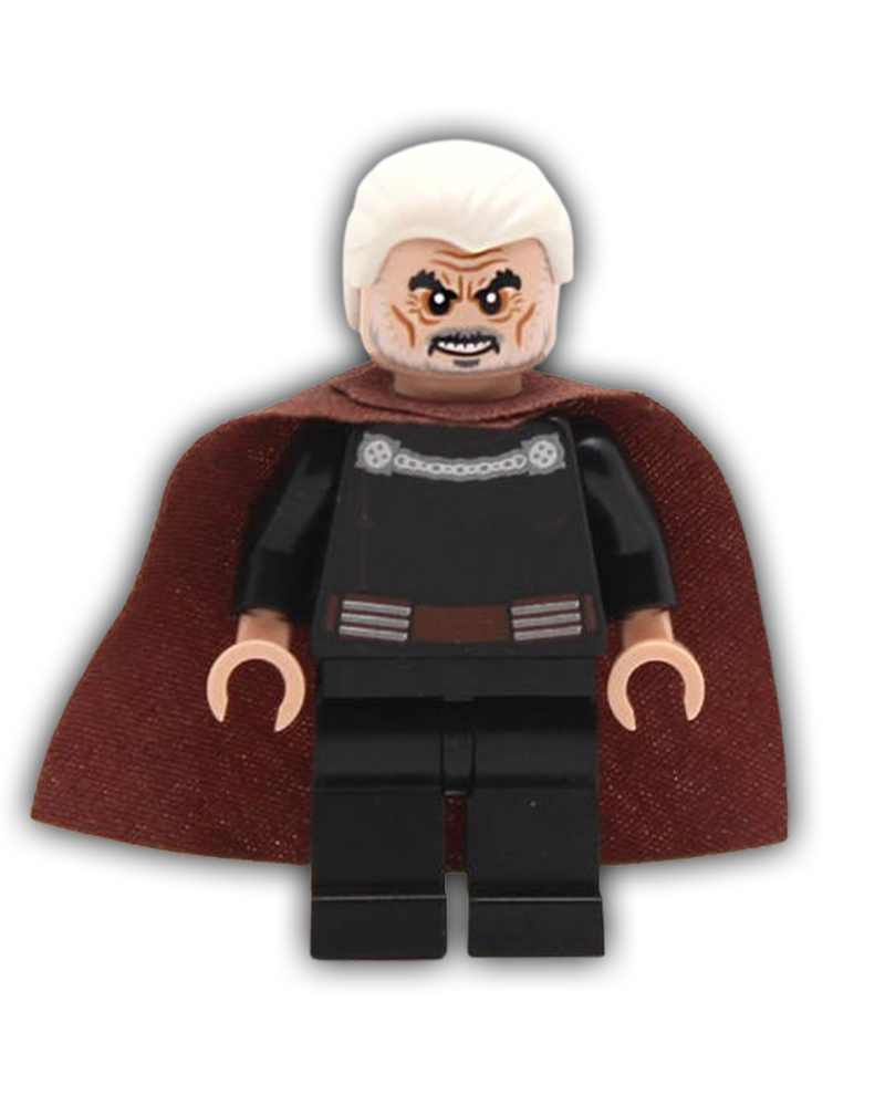 LEGO Star Wars Minifigure Count Dooku - White Hair (SW0224)