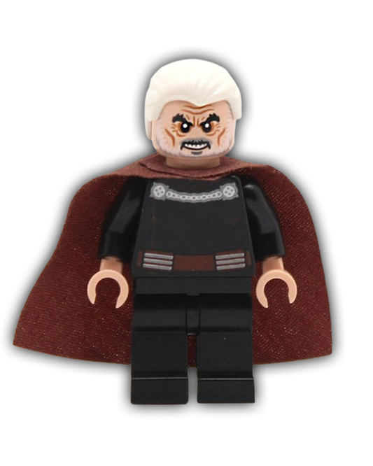 LEGO Star Wars Minifigure Count Dooku - White Hair (SW0224)