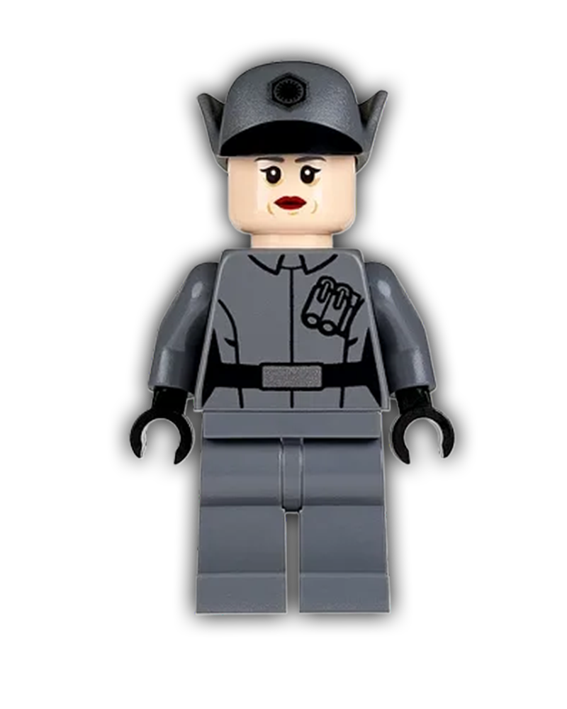 LEGO Star Wars Minifigure First Order Officer (Lieutenant / Captain) - Female (SW0665)