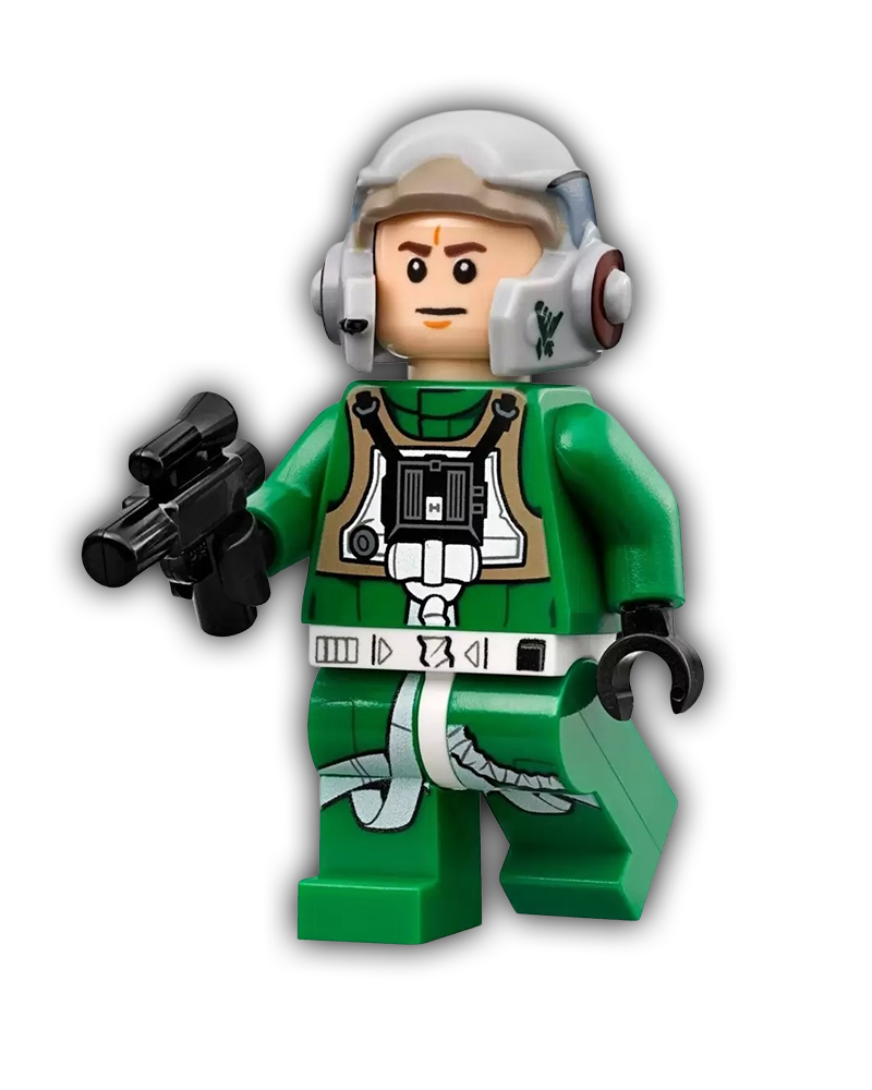 LEGO Star Wars Minifigure Rebel Pilot A-wing (Jake Farrell) (SW0819)