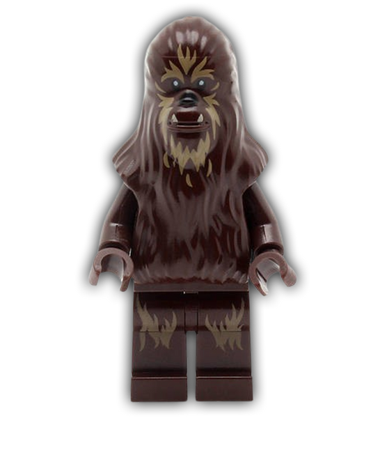 LEGO Star Wars Minifigure Wookiee Warrior, Printed Legs (SW1028)