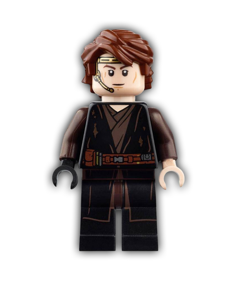 LEGO Star Wars Minifigure Anakin Skywalker (Dirt Stains, Headset) (SW1095)