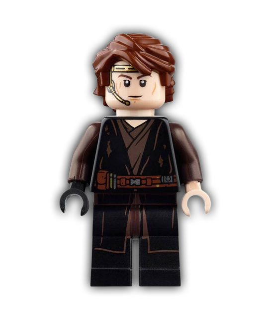 LEGO Star Wars Minifigure Anakin Skywalker (Dirt Stains, Headset) (SW1095)