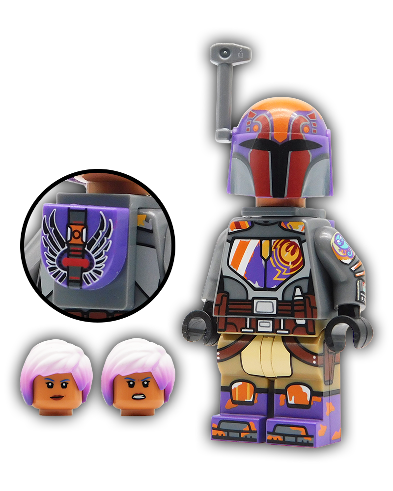 The Artful Rebel Custom Minifigure