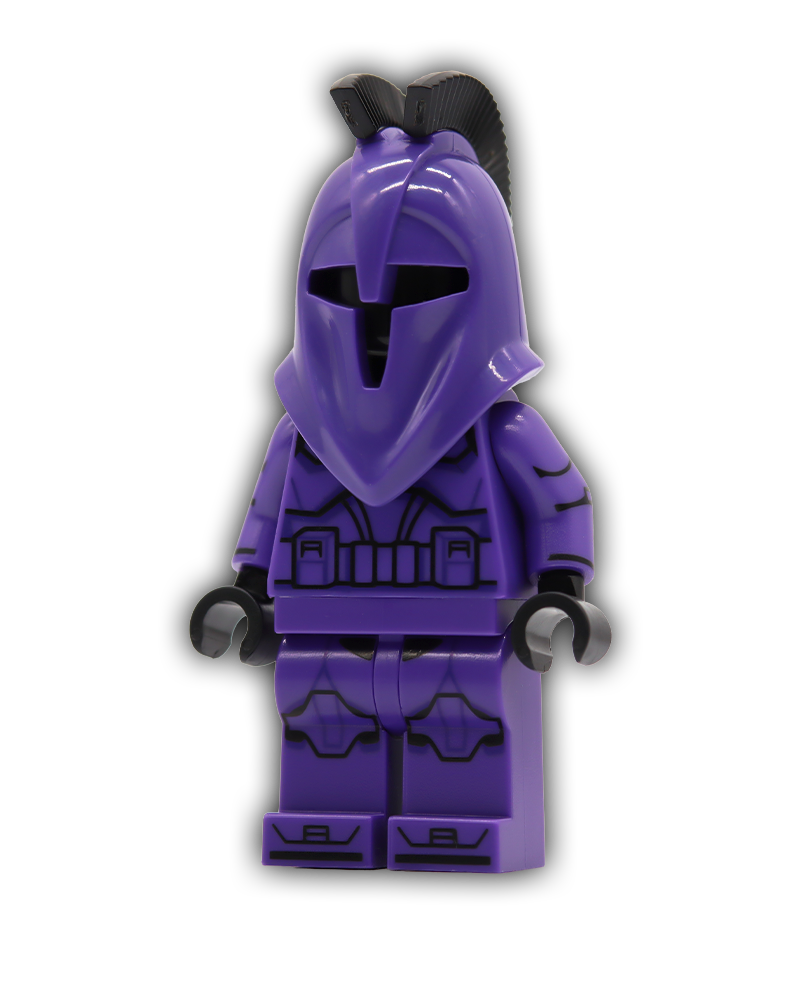 Senate Trooper Purple Custom Minifigure