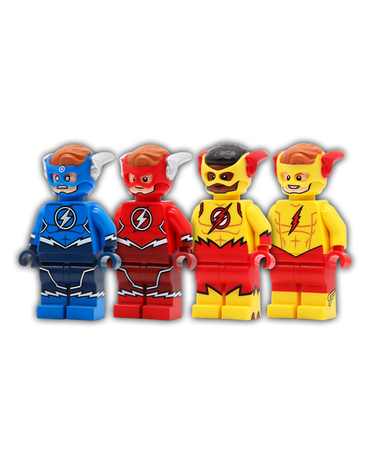Speedsters Custom Minifigure Bundle