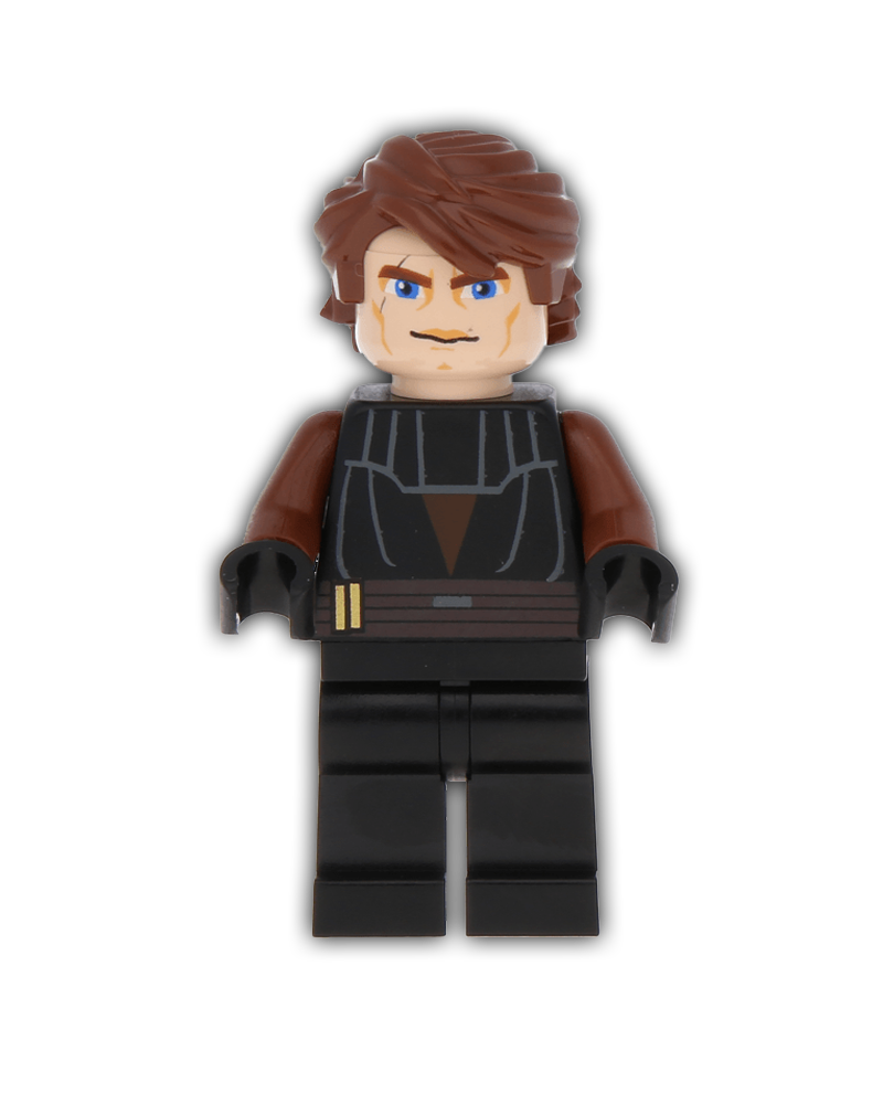 Anakin Skywalker - Large Eyes, Reddish Brown Arms (SW0183) - BricksAndFigsDE