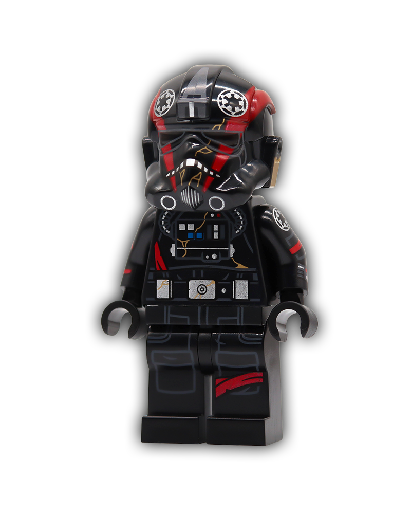 Night Pilot Captain Custom Minifigure
