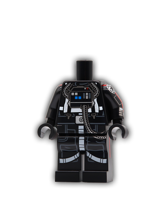 Red Stripe Fighter Wing Pilot Custom Body
