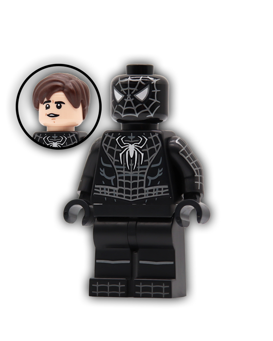 Rami Black Suit Spidey Custom Minifigure