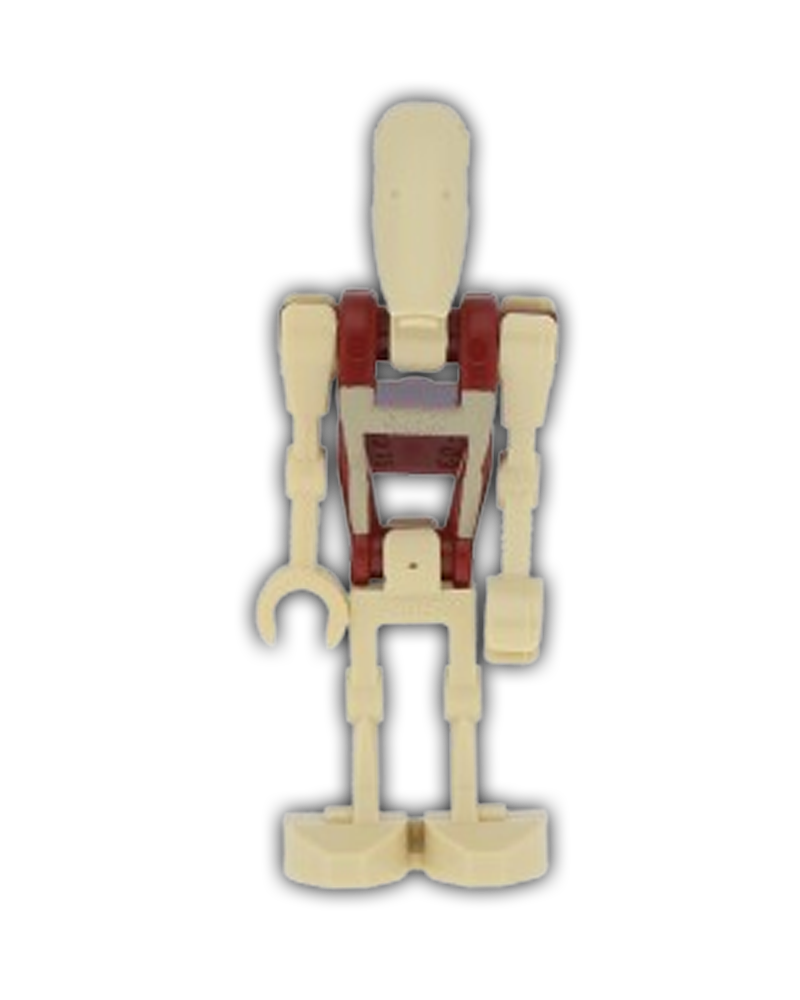Battle Droid Security with Straight Arm - Solid Pattern on Torso (SW0600) - BricksAndFigsDE