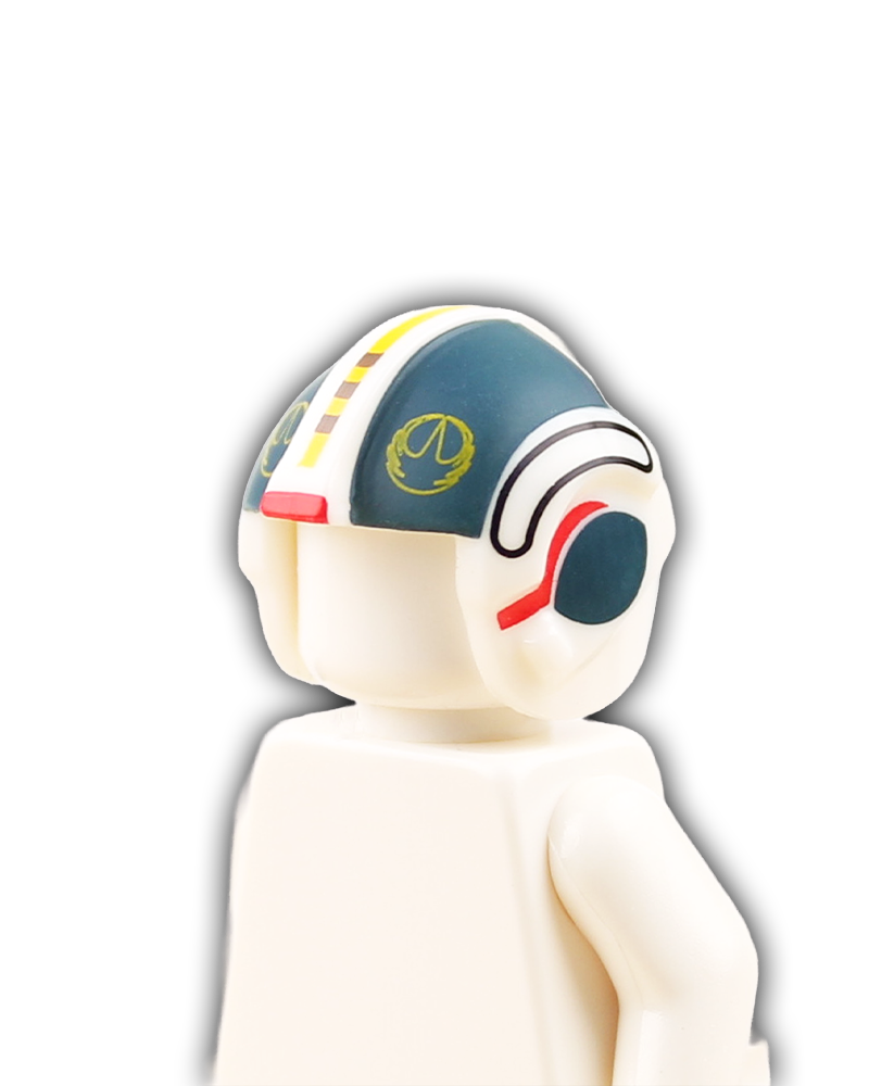Blue Squadron Rebel Pilot Custom Helmet - Blue Five