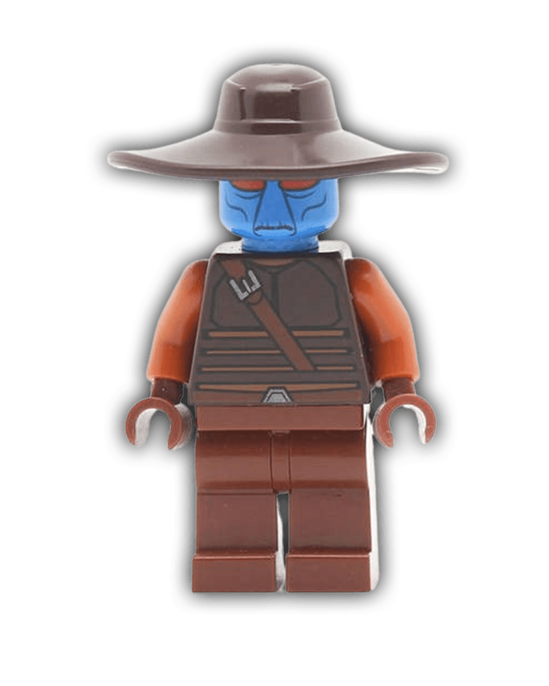 LEGO Star Wars Minifigure Cad Bane - Reddish Brown Hands and Legs (SW0497)