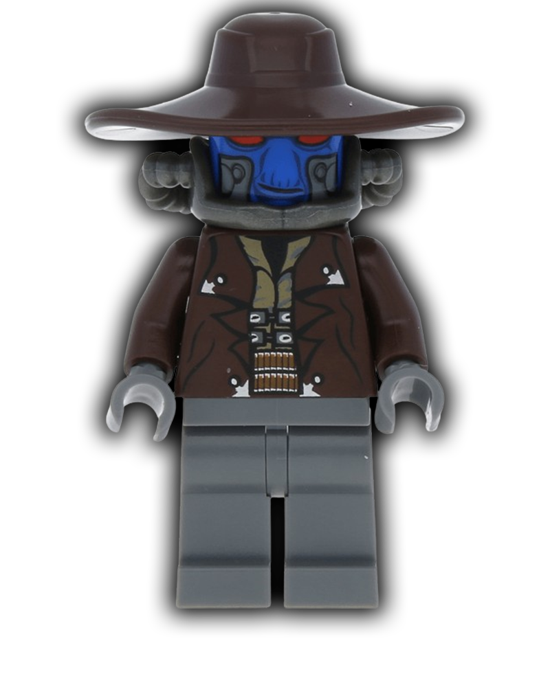 LEGO Cad Bane - Dark Bluish Gray Hands and Legs (SW0285) - BricksAndFigsDE