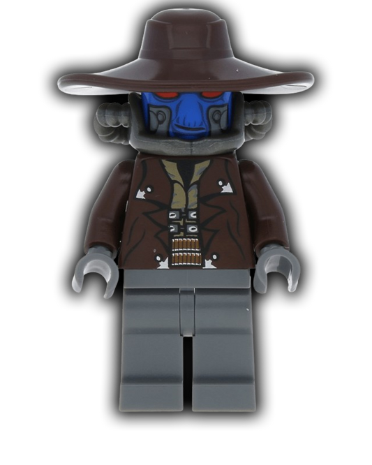 LEGO Cad Bane - Dark Bluish Gray Hands and Legs (SW0285) - BricksAndFigsDE