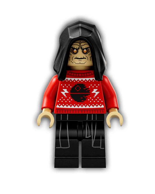 LEGO Star Wars Minifigure Emperor Palpatine - Holiday Sweater (SW1297)