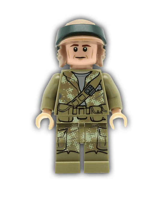 LEGO Star Wars Minifigure Endor Rebel Trooper 1 (Olive Green) (SW0645)