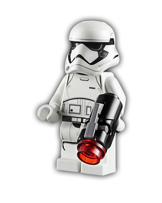 LEGO Star Wars Minifigure First Order Stormtrooper (Pointed Mouth Pattern) (SW0905)