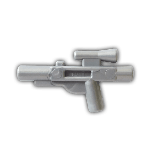 LEGO Star Wars Weapon Gun, Blaster SW Standard Flat Silver