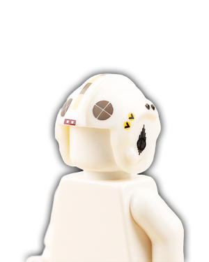Gold Squadron Rebel Pilot Custom Helmet - Gold Five