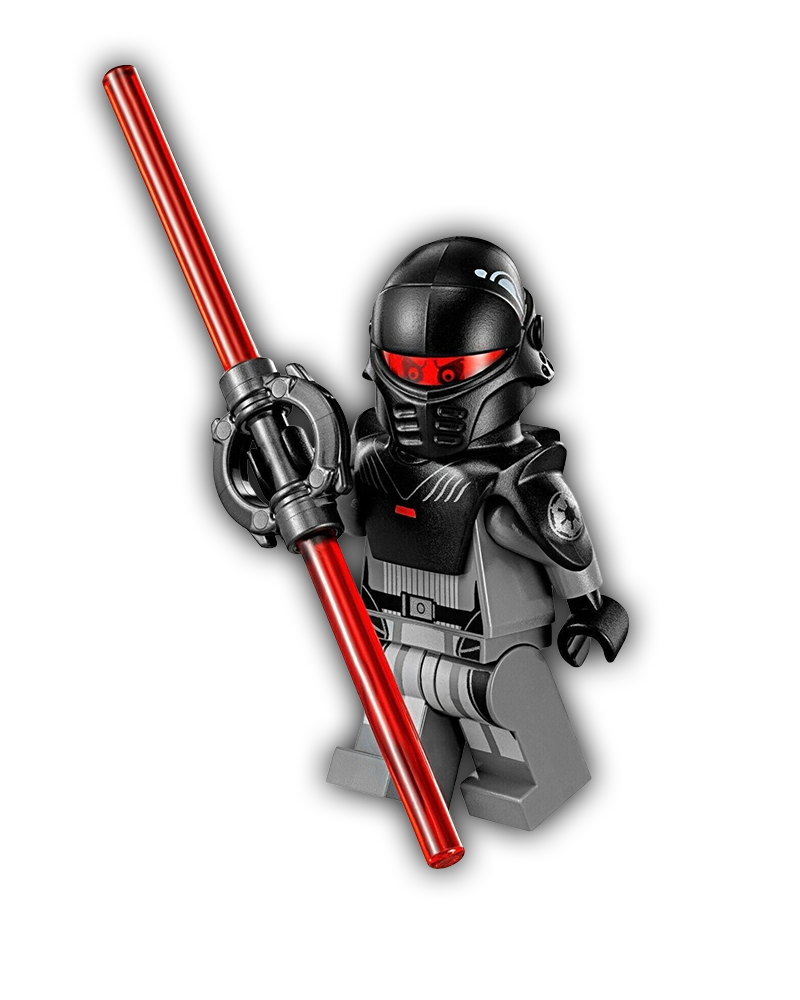 LEGO Star Wars Minifigure The Grand Inquisitor - Dark Bluish Gray Uniform (SW0622)