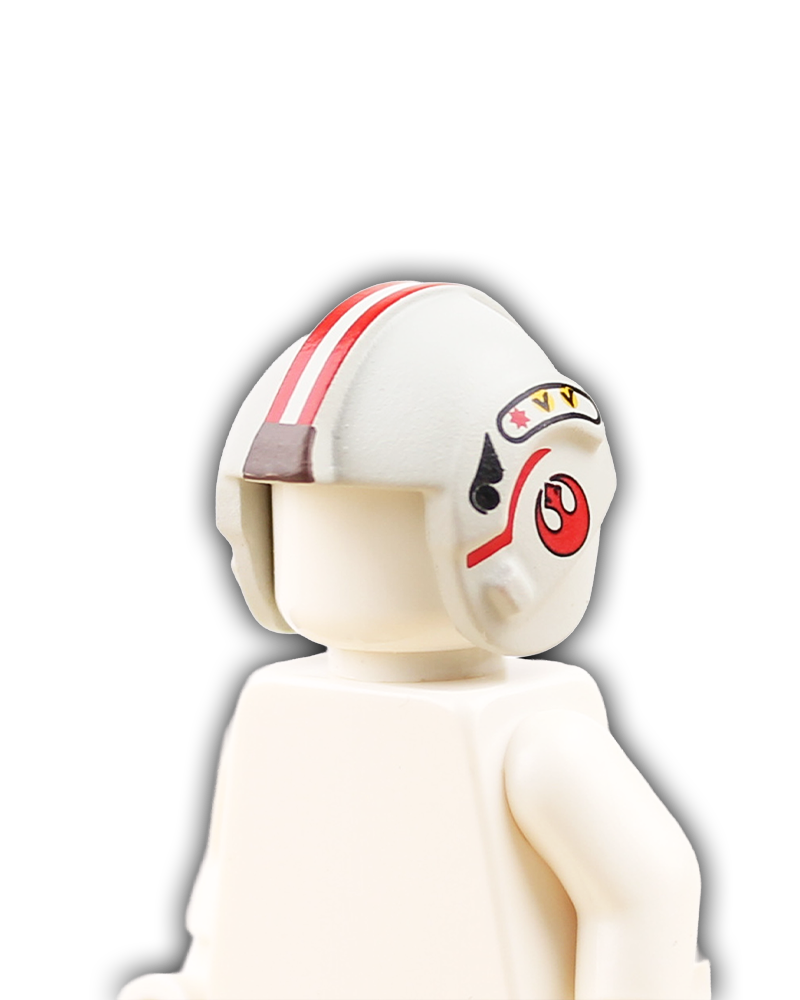 Green Squadron Rebel Pilot Custom Helmet - Green Seven