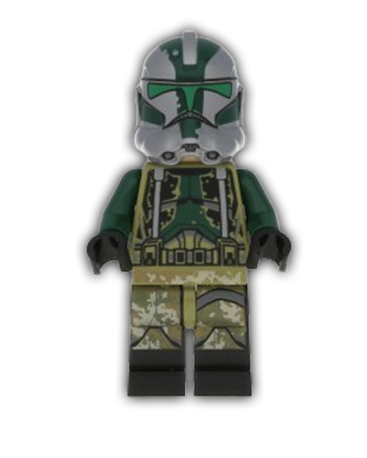 LEGO Star Wars Minifigure Clone Trooper Commander Gree, 41st Elite Corps (Phase 2) (SW0528)