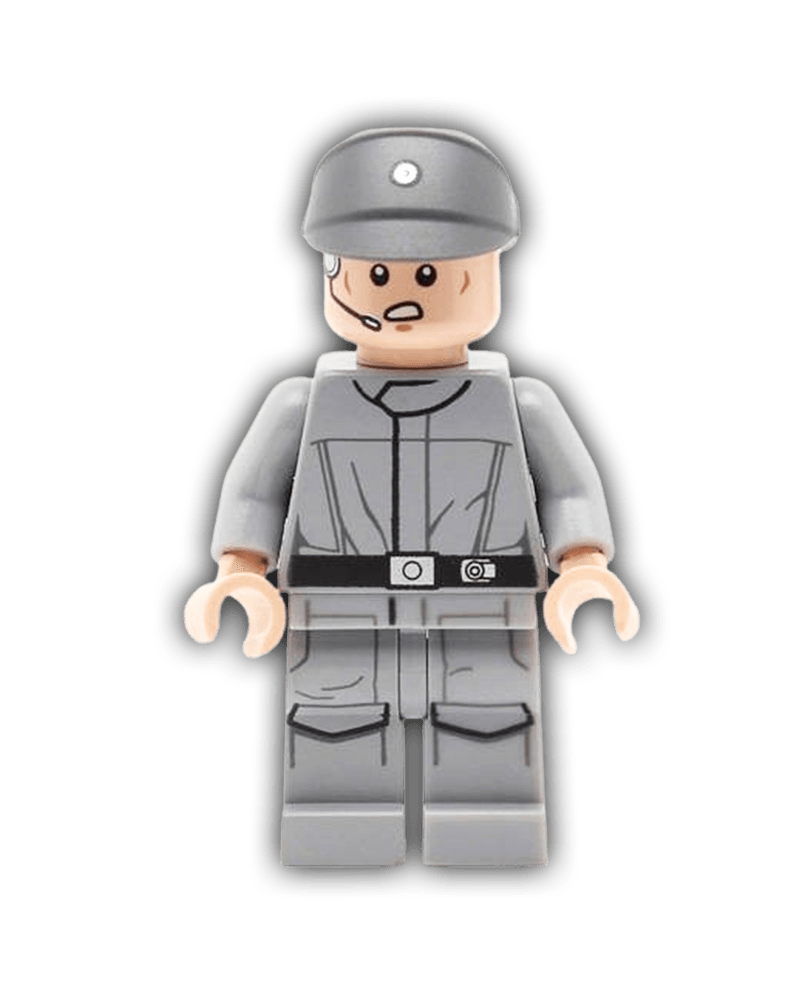 LEGO Star Wars Minifigure Imperial Crew - Dark Bluish Gray Cap (SW0584)