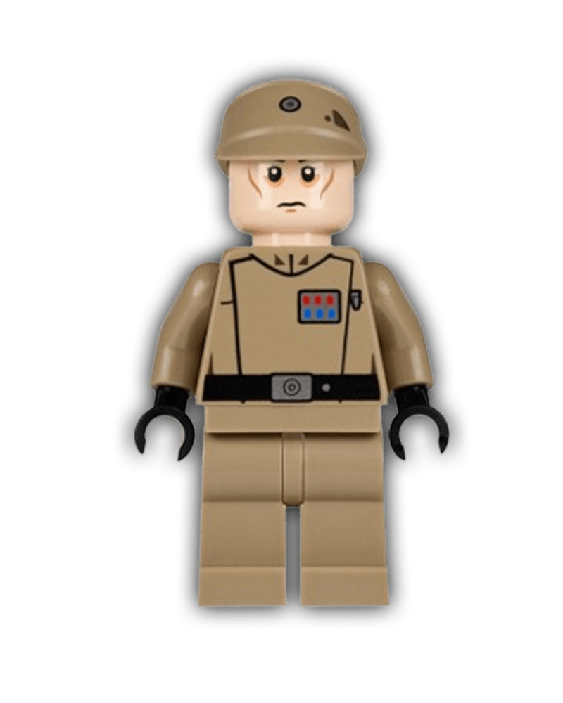 LEGO Star Wars Minifigure Imperial Officer - Dark Tan Uniform (SW0623)