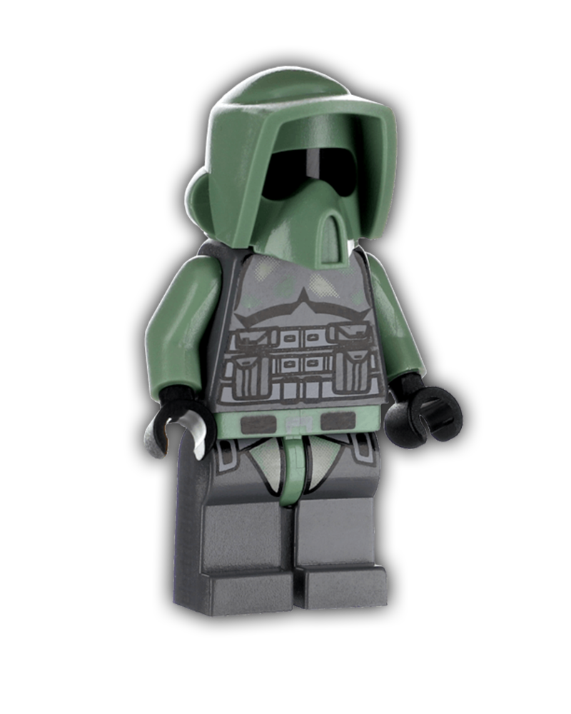 LEGO Star Wars Minifigure Imperial Scout Trooper Episode 3, 'Kashyyyk Trooper' (SW0131)