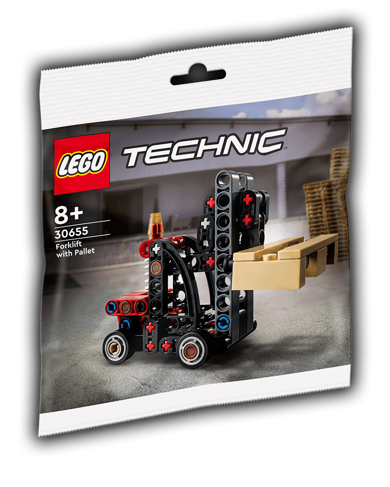 LEGO 30655 Forklift with Pallet Polybag - BricksAndFigsDE