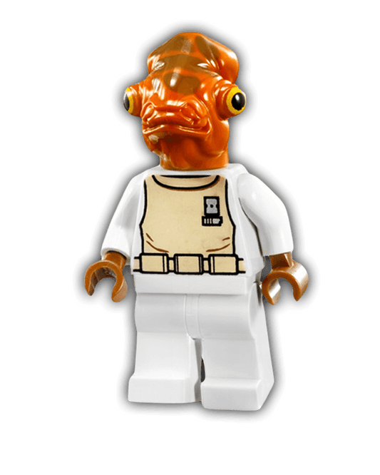 LEGO Star Wars Minifigure Admiral Ackbar (SW0247) - BricksAndFigsDE