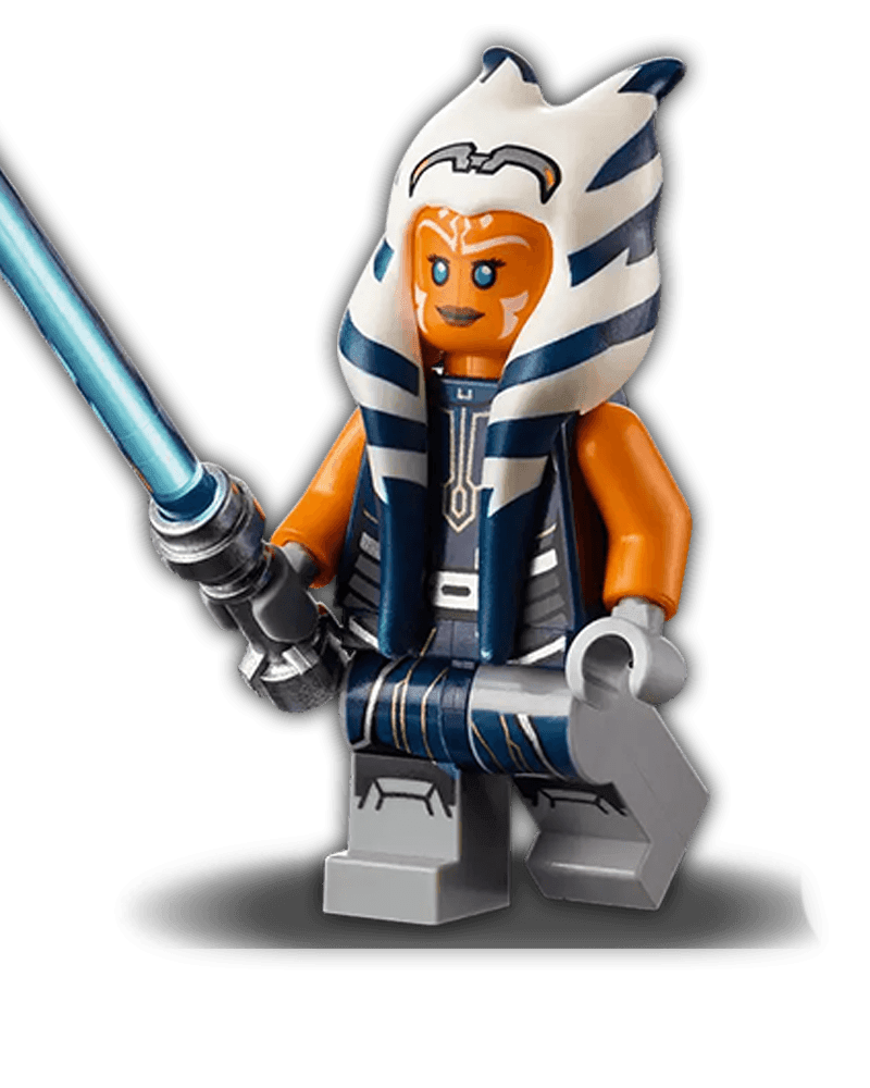 Ahsoka Tano (Adult) - Dark Blue Jumpsuit (SW1096) - BricksAndFigsDE