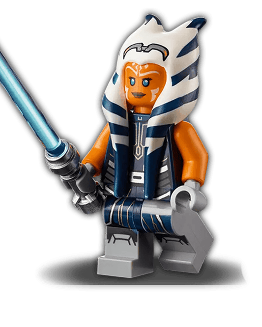 Ahsoka Tano (Adult) - Dark Blue Jumpsuit (SW1096) - BricksAndFigsDE