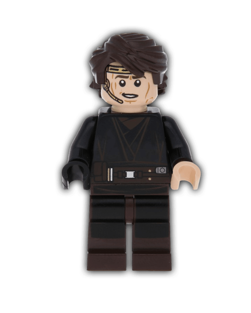 LEGO Anakin Skywalker (Dark Brown Legs, Headset) (SW0526) - BricksAndFigsDE